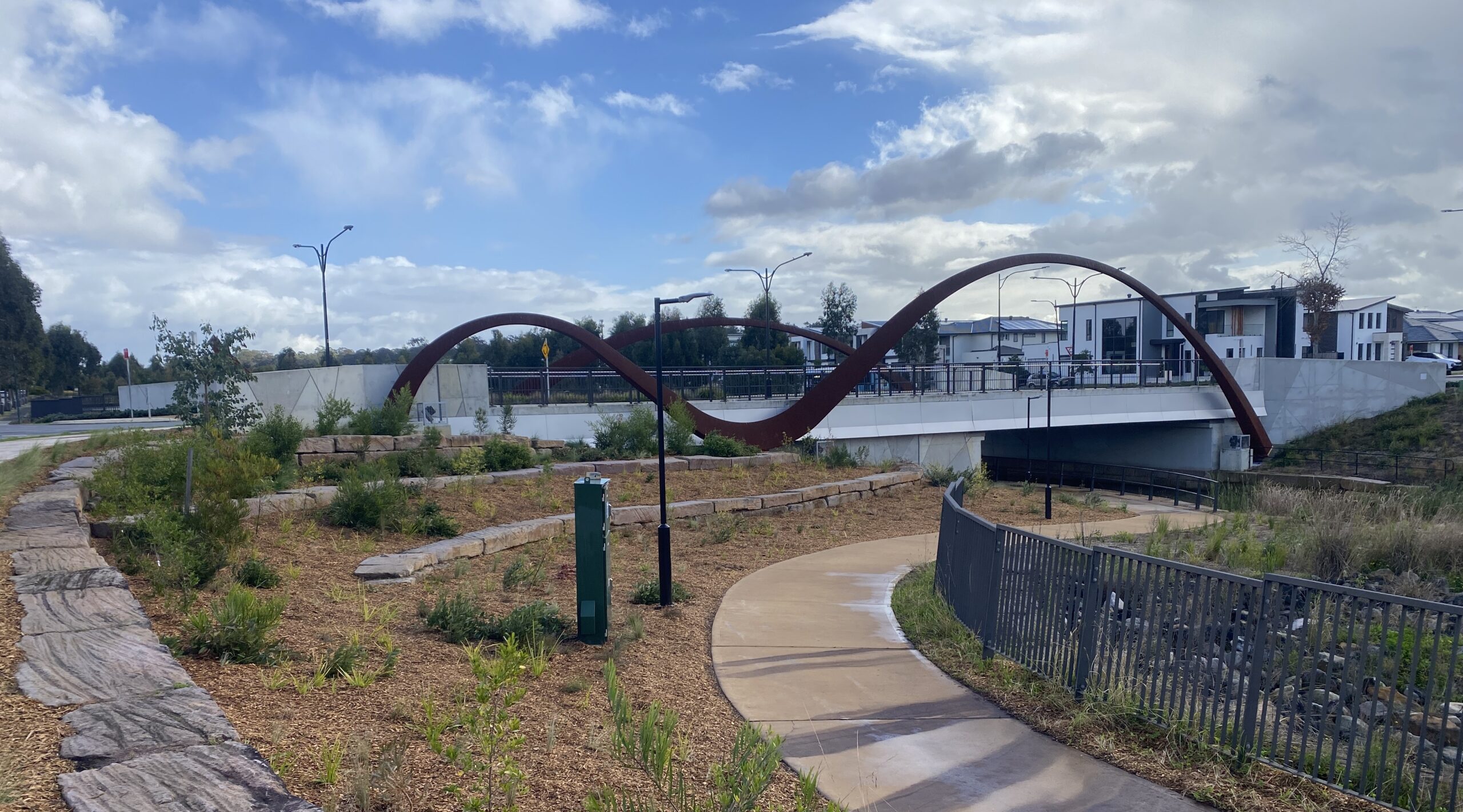 3. Bridge finished photo side view